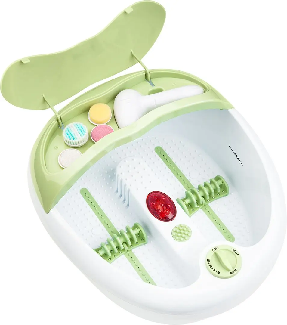 Cada cu masaj pentru picioare ECG MN 105 (White/Olive)