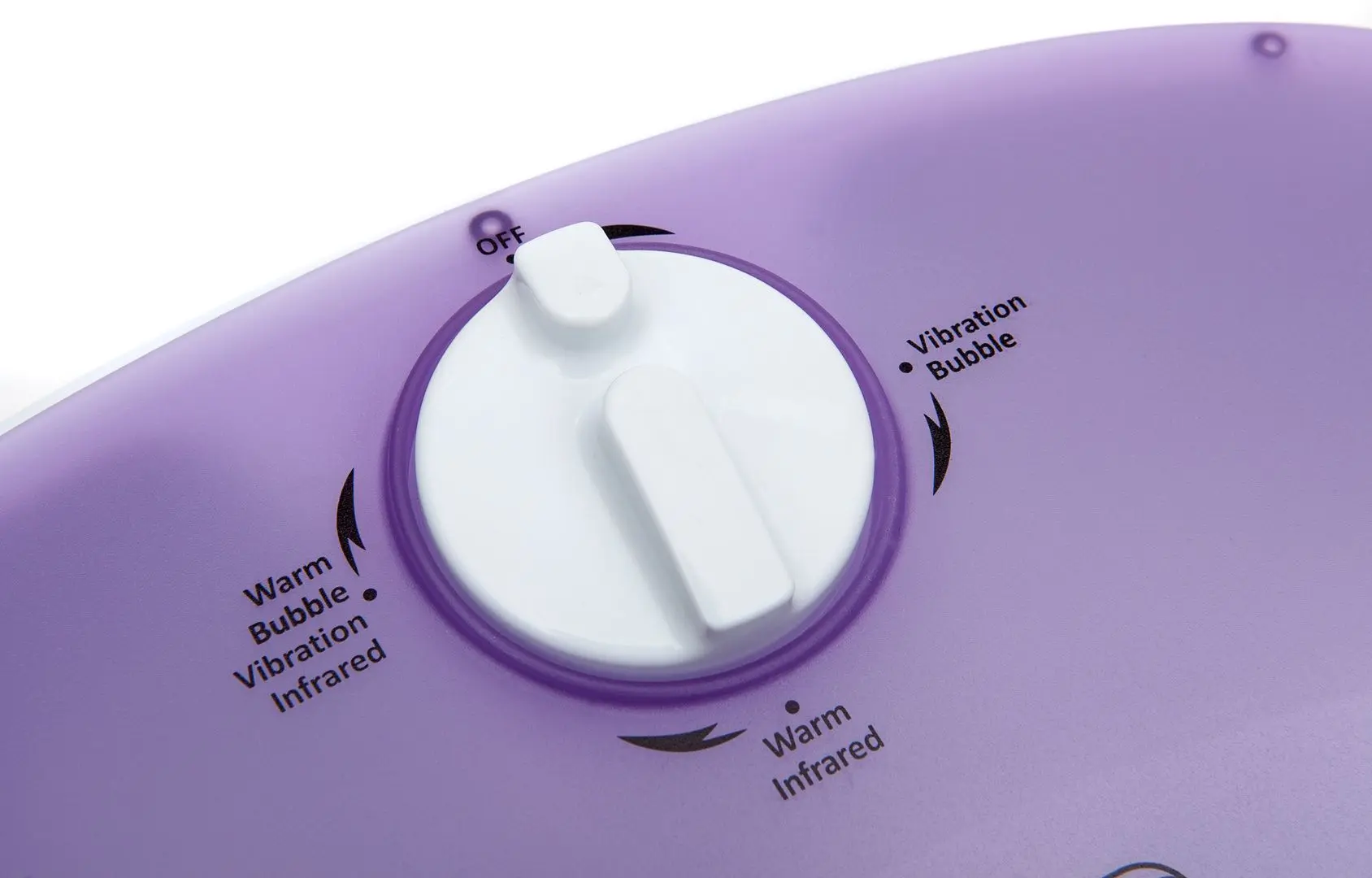 Cada cu masaj pentru picioare Mesko MS 2152 (White/Purple)