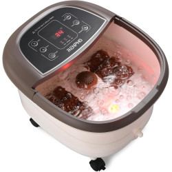 Массажная ванночка для ног Renpho Pro JD618 (Brown/White) Thumb