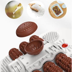 Массажная ванночка для ног Renpho Pro JD618 (Brown/White) Thumb