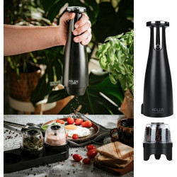 Set de rasnita de condimente Adler AD 4449b (Black) Thumb