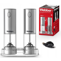 Набор электрических мельниц Webber 05MK41 (Silver) Thumb