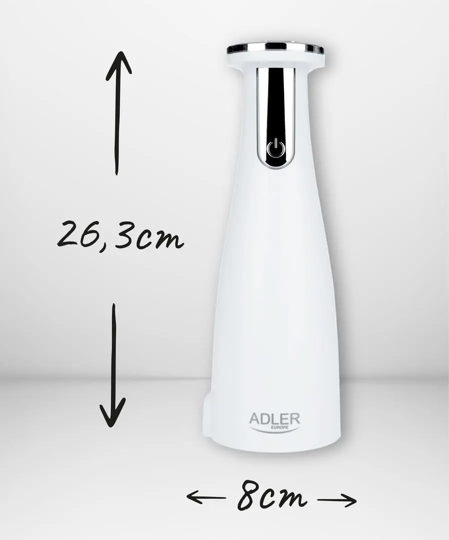 Risnita pentru piper si sare Adler AD 4449 (White)
