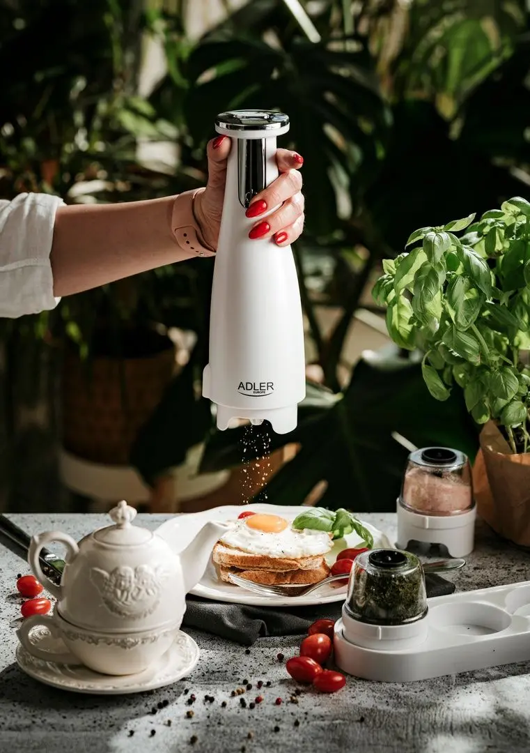 Risnita pentru piper si sare Adler AD 4449 (White)