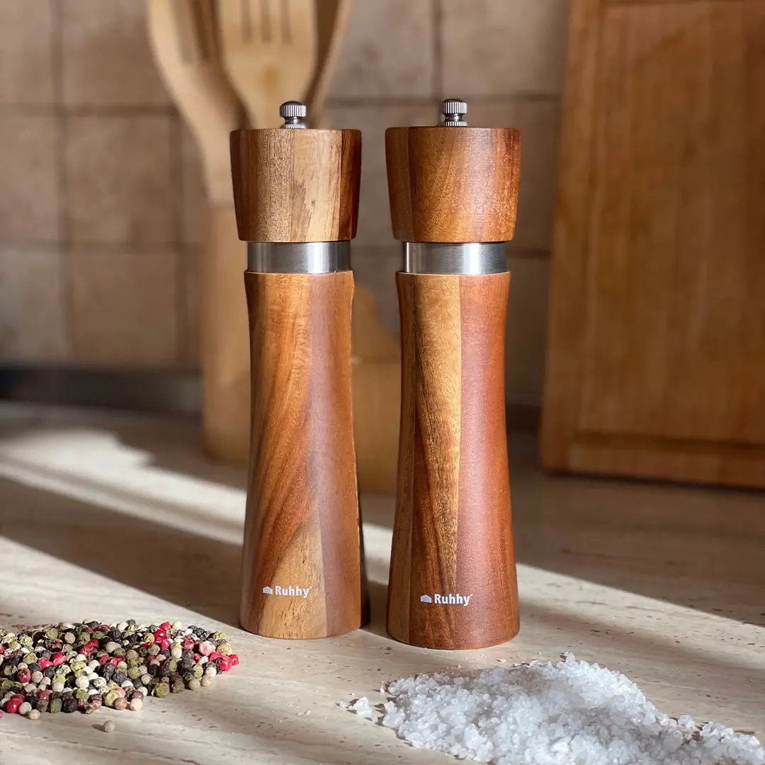 Set de rasnita de condimente Ruhhy 24650 (Natural)