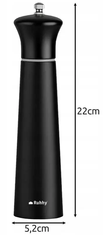 Set de rasnita de condimente Ruhhy 24721 (White/Black)