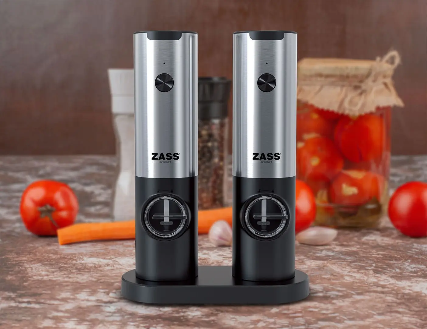 Set rasnite electrice Zass Gourmet ZEGS 02 (Silver/Black) - 6
