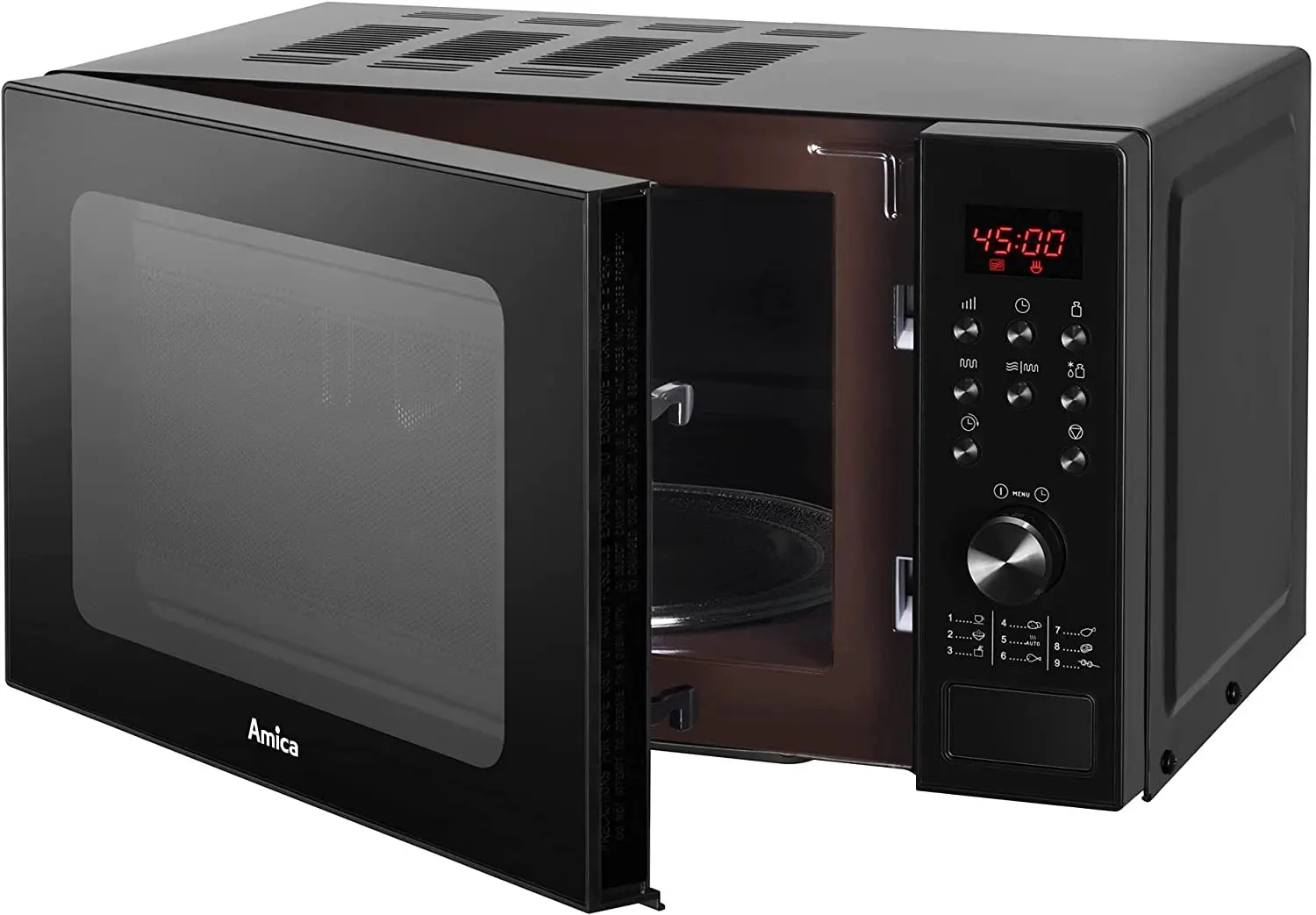 Cuptor cu microunde Amica AMGF20E1GB (Black)