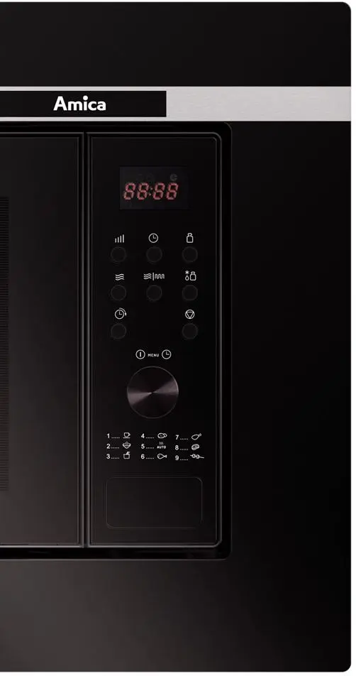 Встраиваемая микроволновая печь Amica Fusion AMGB20E1GB (Black) - 2