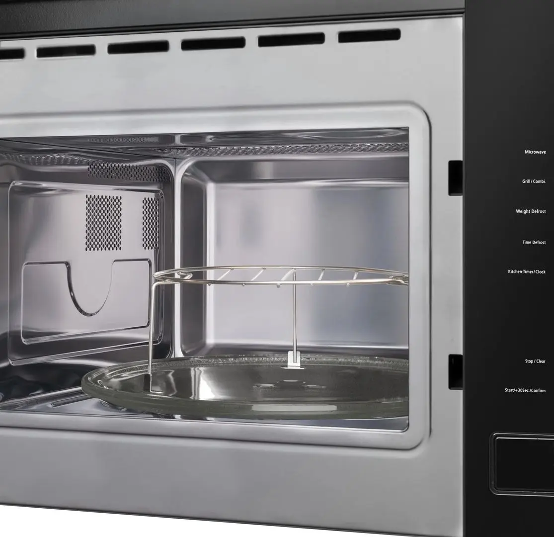 Встраиваемая микроволновая печь Amica X-Type AMMB20E3SGI (Black/Inox) - 6