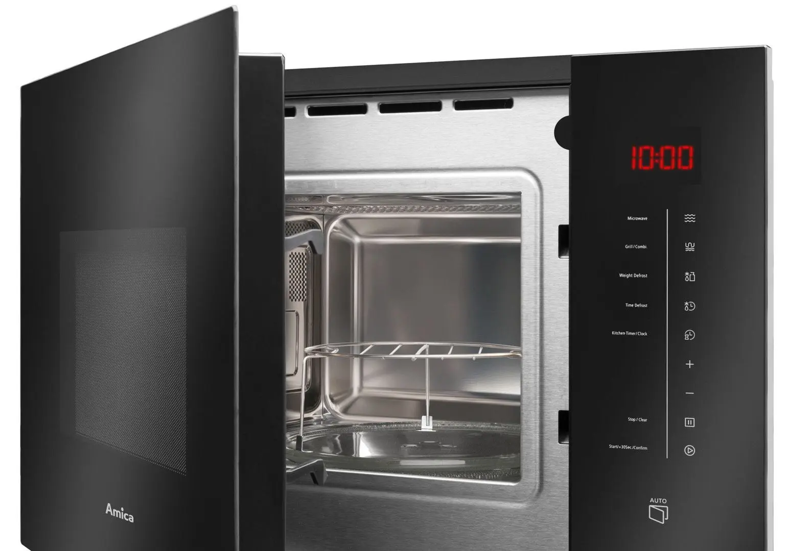 Встраиваемая микроволновая печь Amica X-Type AMMB25E2SGB (Black) - 4
