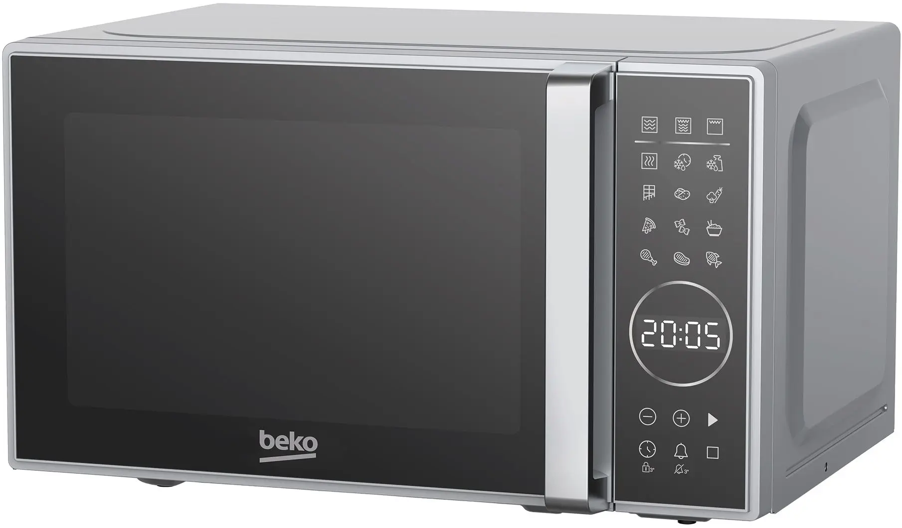 Cuptor cu microunde Beko MGC20130SB (Silver/Black) - 2
