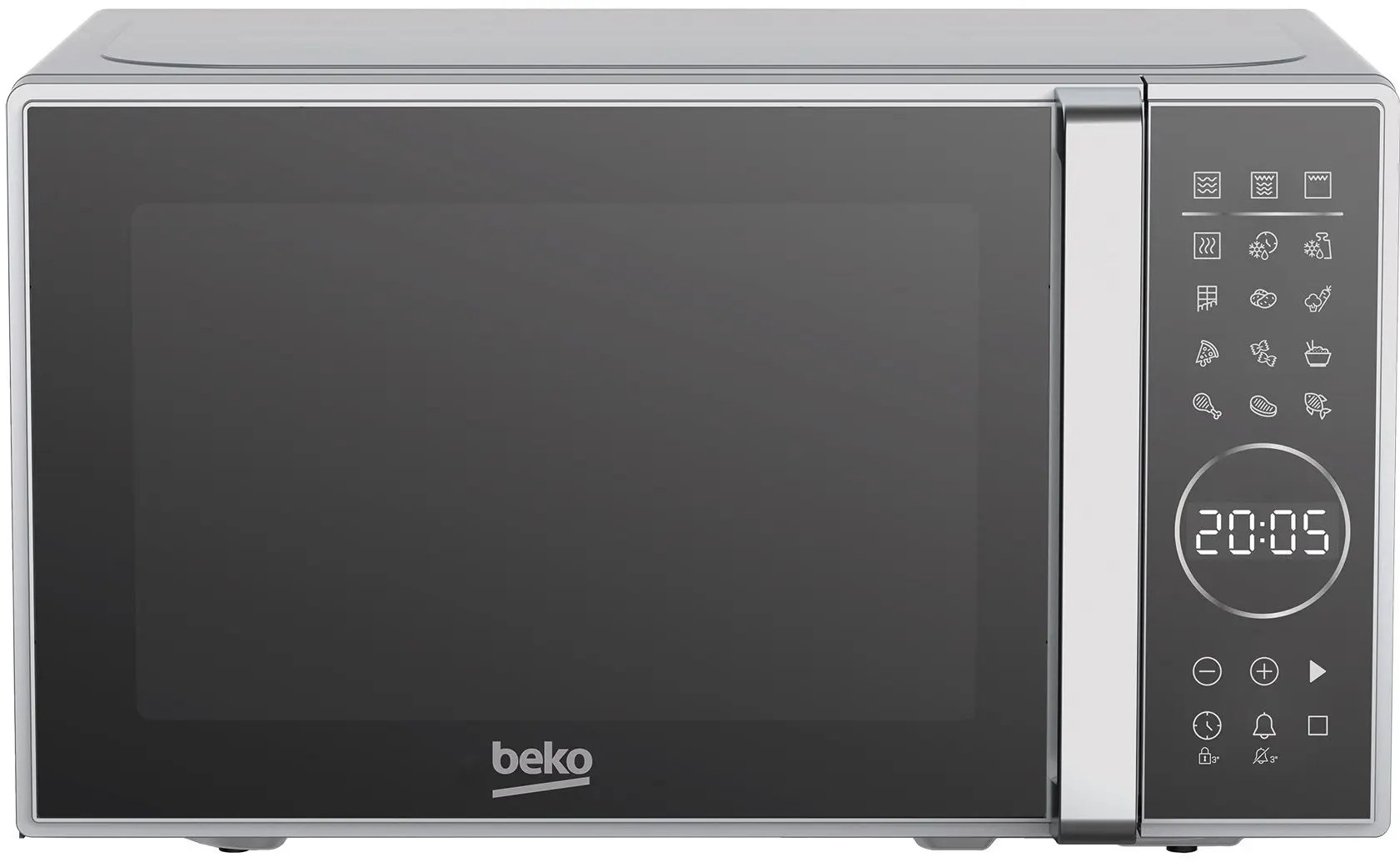 Cuptor cu microunde Beko MGC20130SB (Silver/Black)