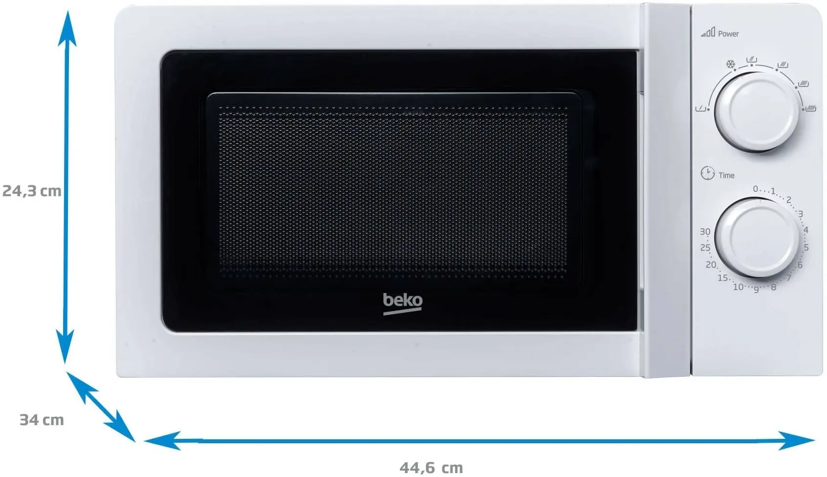 Cuptor cu microunde Beko MOC201002W (White) - 3