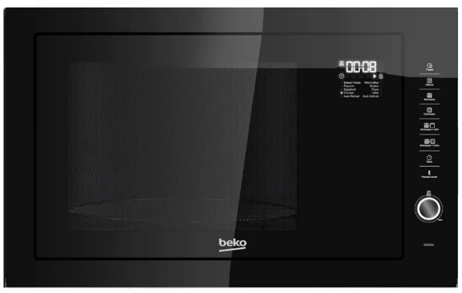 Cupror cu microunde incorporabil Beko MGB25333BG (Black)