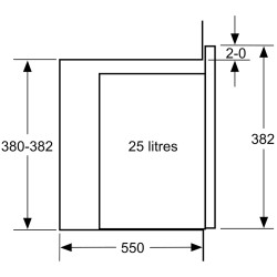 Cuptor cu microunde incorporabil Bosch BEL554MB0 (Black) Thumb