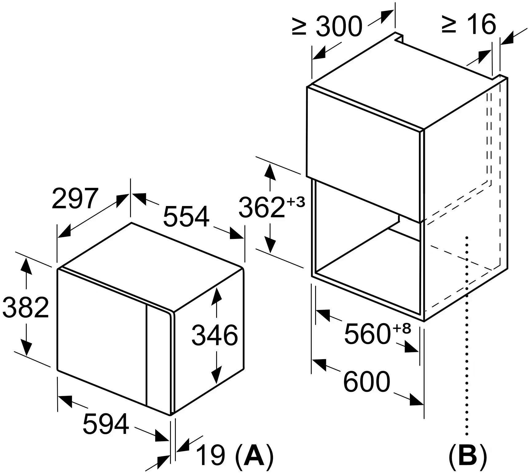 Cuptor cu microunde incorporabil Bosch BFL520MS0 (Inox)