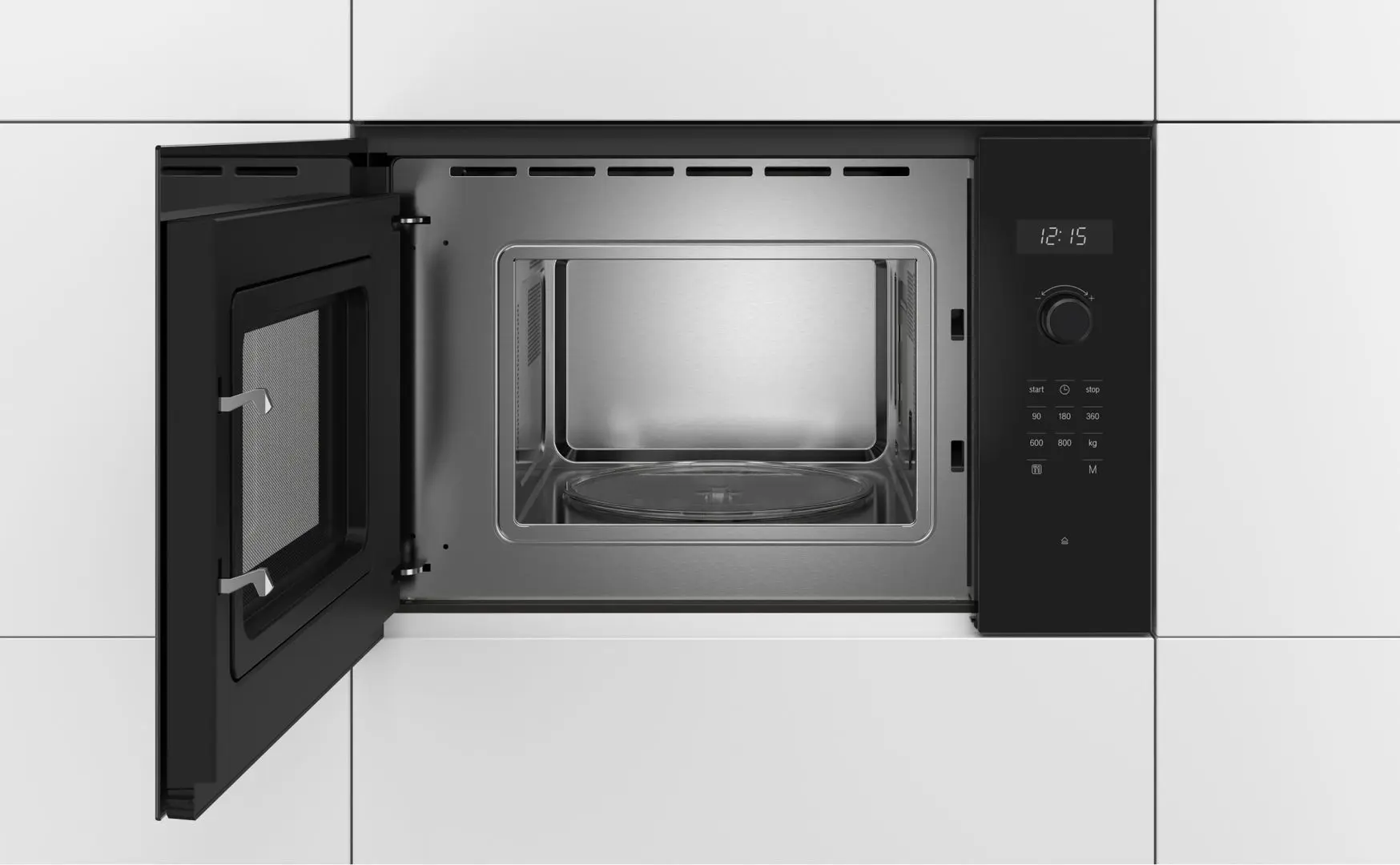 Cuptor cu microunde incorporabil Bosch BFL524MB0 (Black)