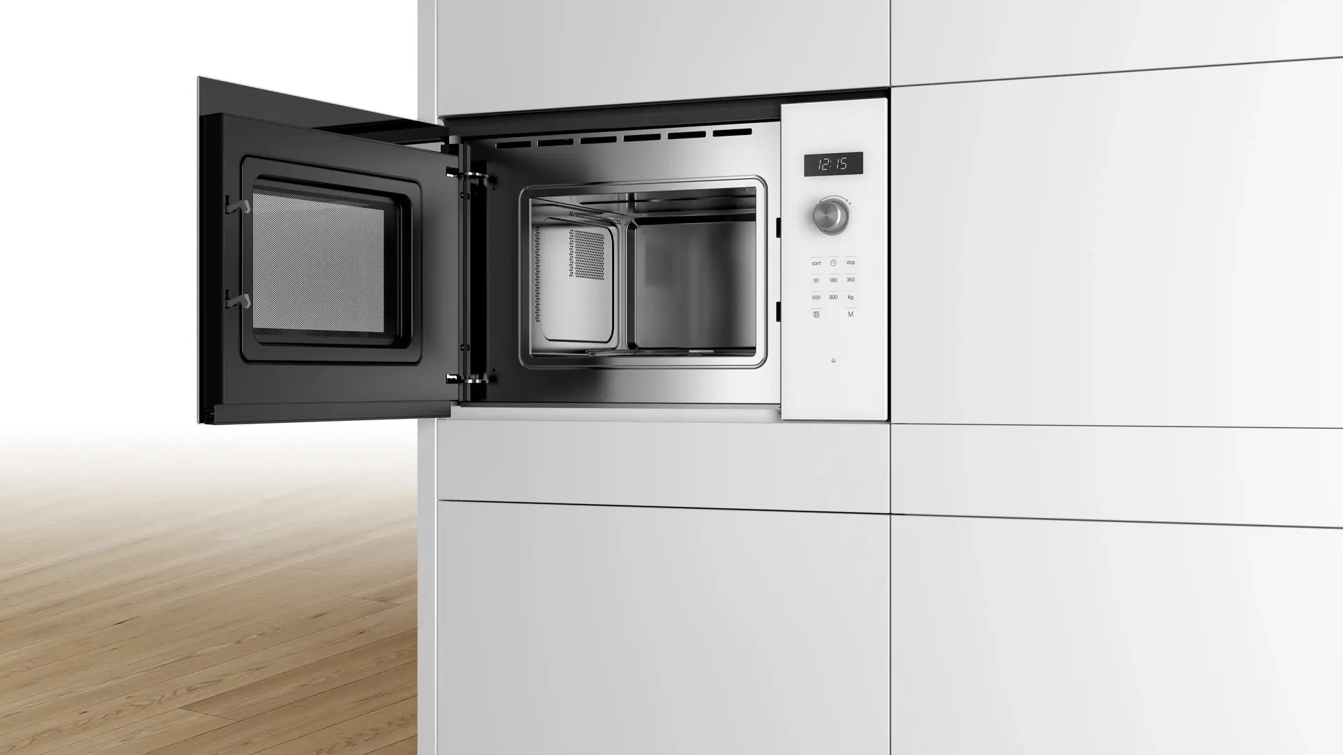 Cuptor cu microunde incorporabil Bosch BFL524MW0 (White)