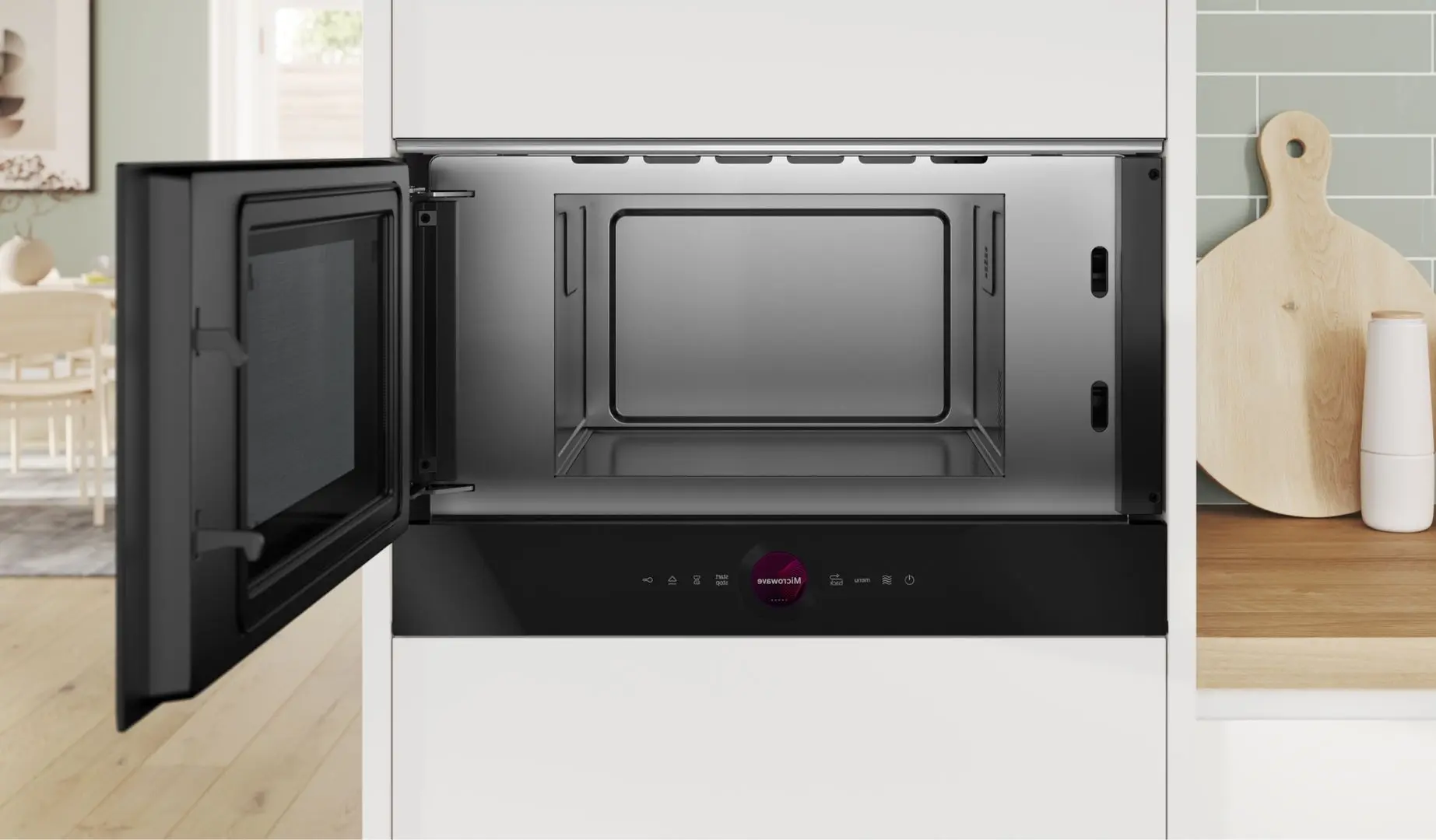 Cuptor cu microunde incorporabil Bosch BFL7221B1 (Black)