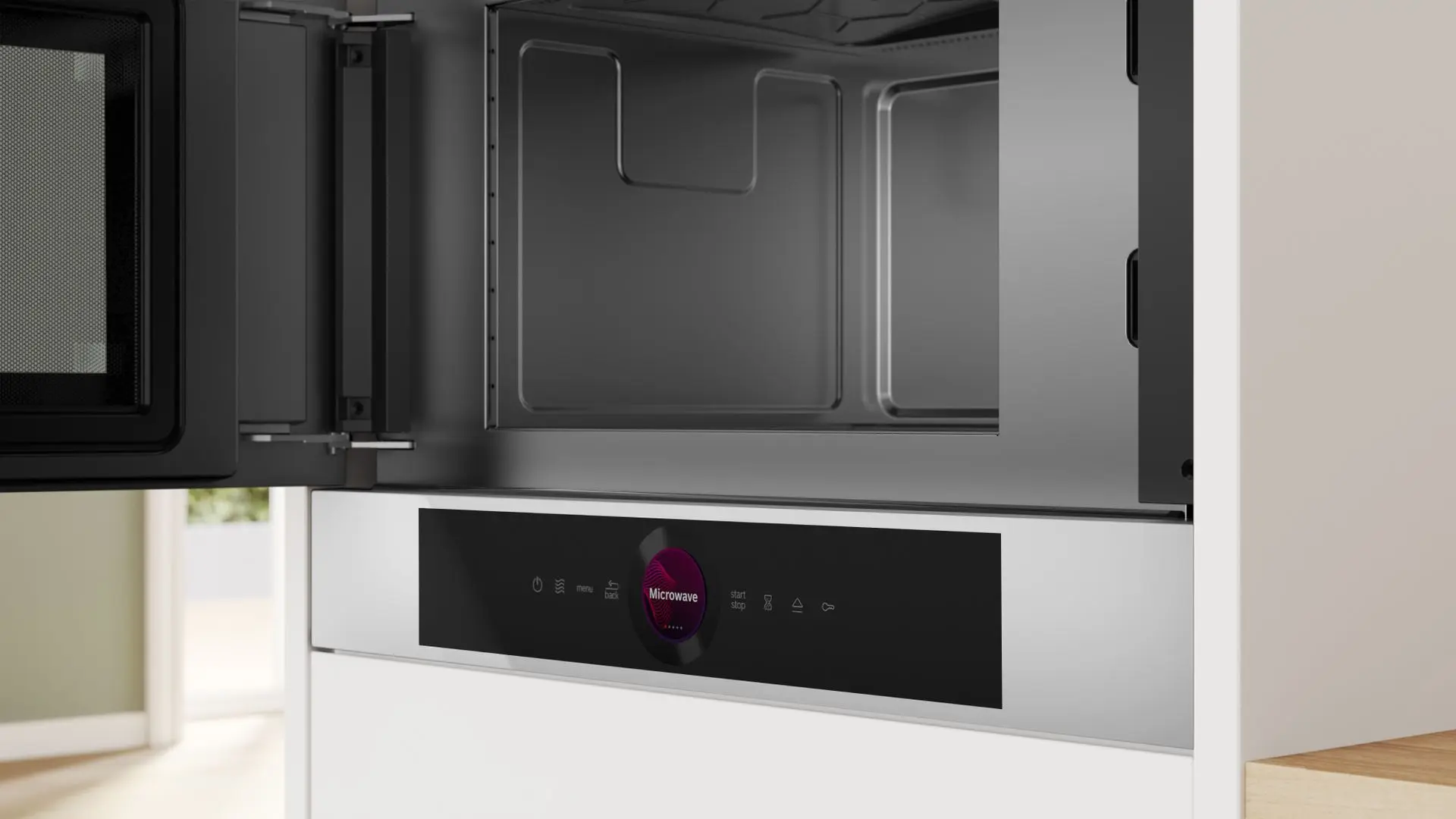 Cuptor cu microunde incorporabil Bosch BFL7221W1 (White)