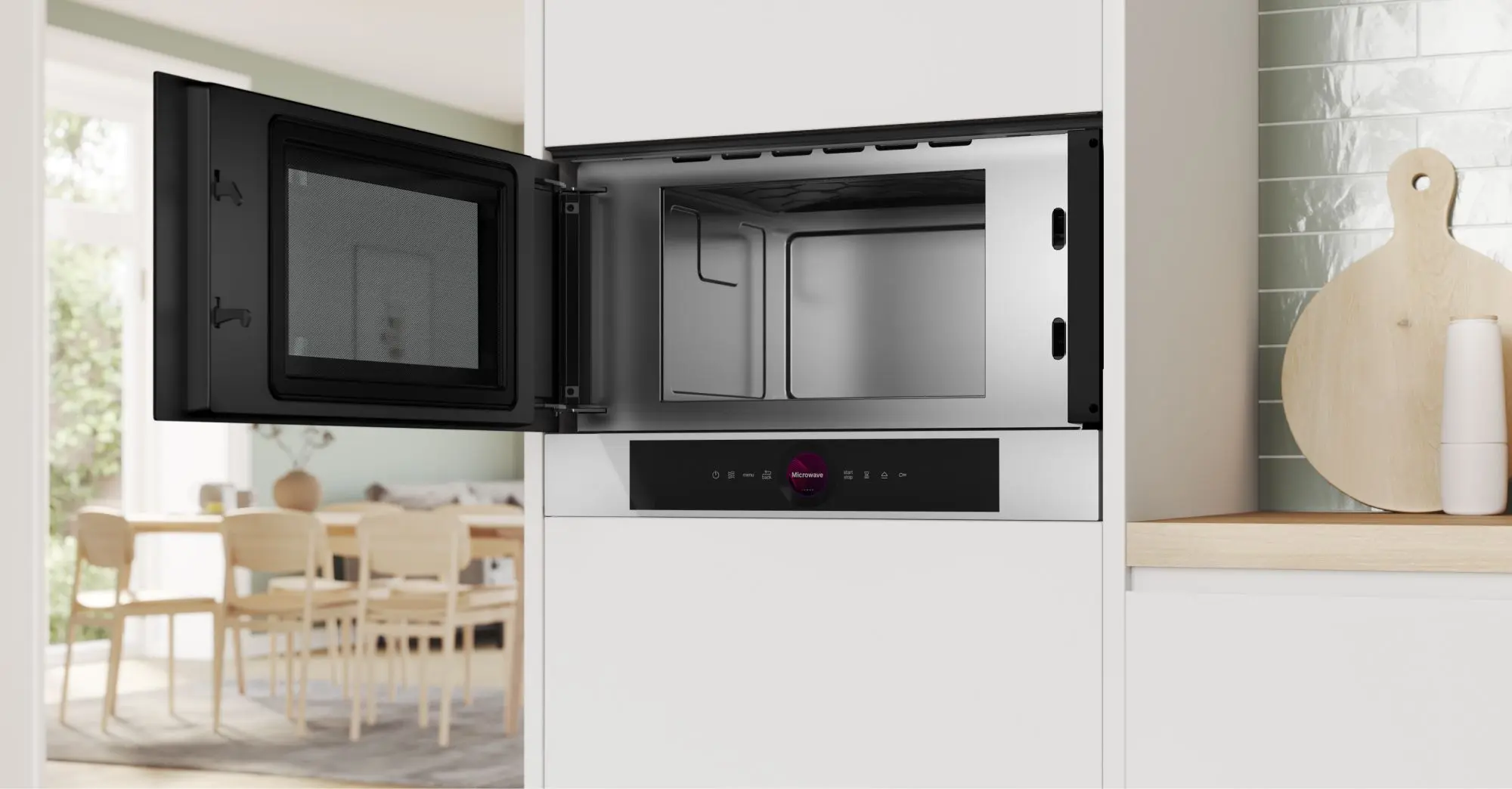 Cuptor cu microunde incorporabil Bosch BFL7221W1 (White)