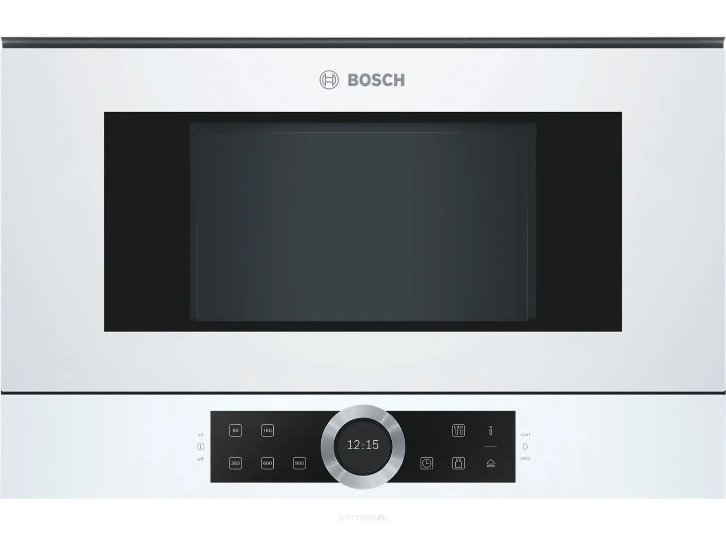 Cuptor cu microunde incorporabil Bosch BFR634GW1 (White)