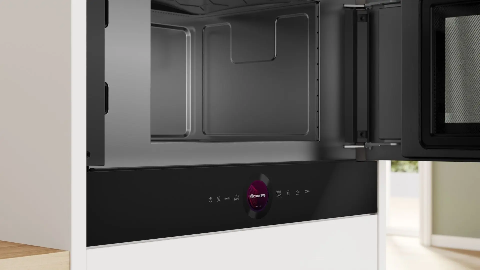 Cuptor cu microunde incorporabil Bosch BFR7221B1 (Black)