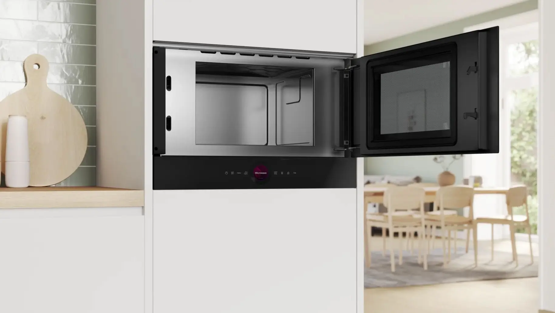 Cuptor cu microunde incorporabil Bosch BFR7221B1 (Black)