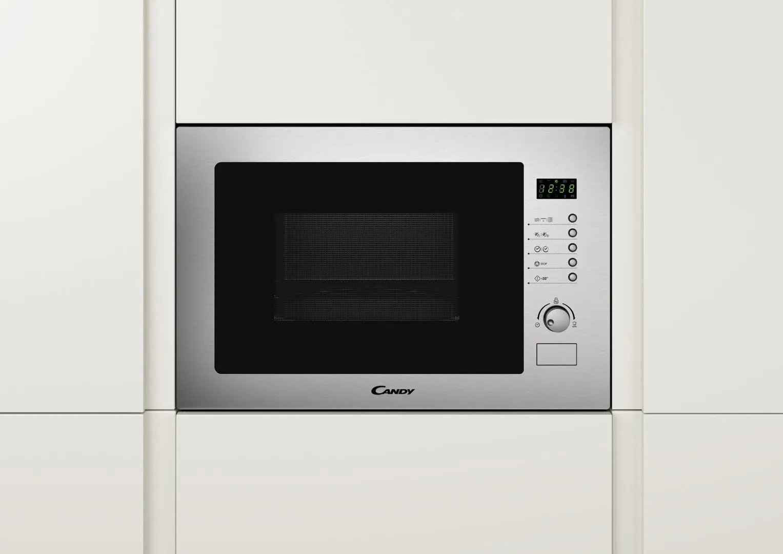 Cuptor cu microunde incorporabil Candy MIC25GDFX (Silver)