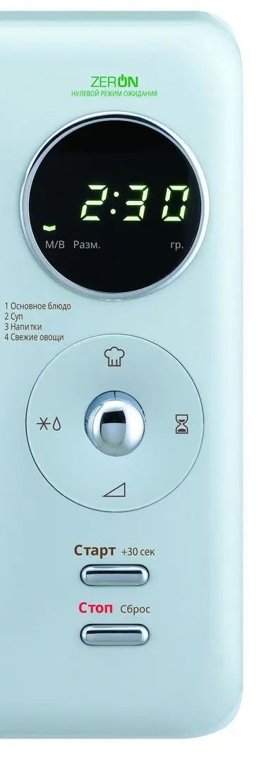 Микроволновая печь Daewoo KOR-669RL (Light Blue) - 2