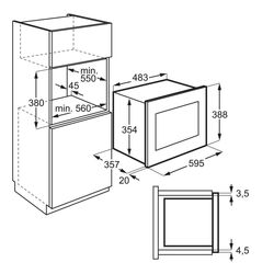 Встраиваемая микроволновая печь Electrolux EMS4253TEX (Silver) Thumb