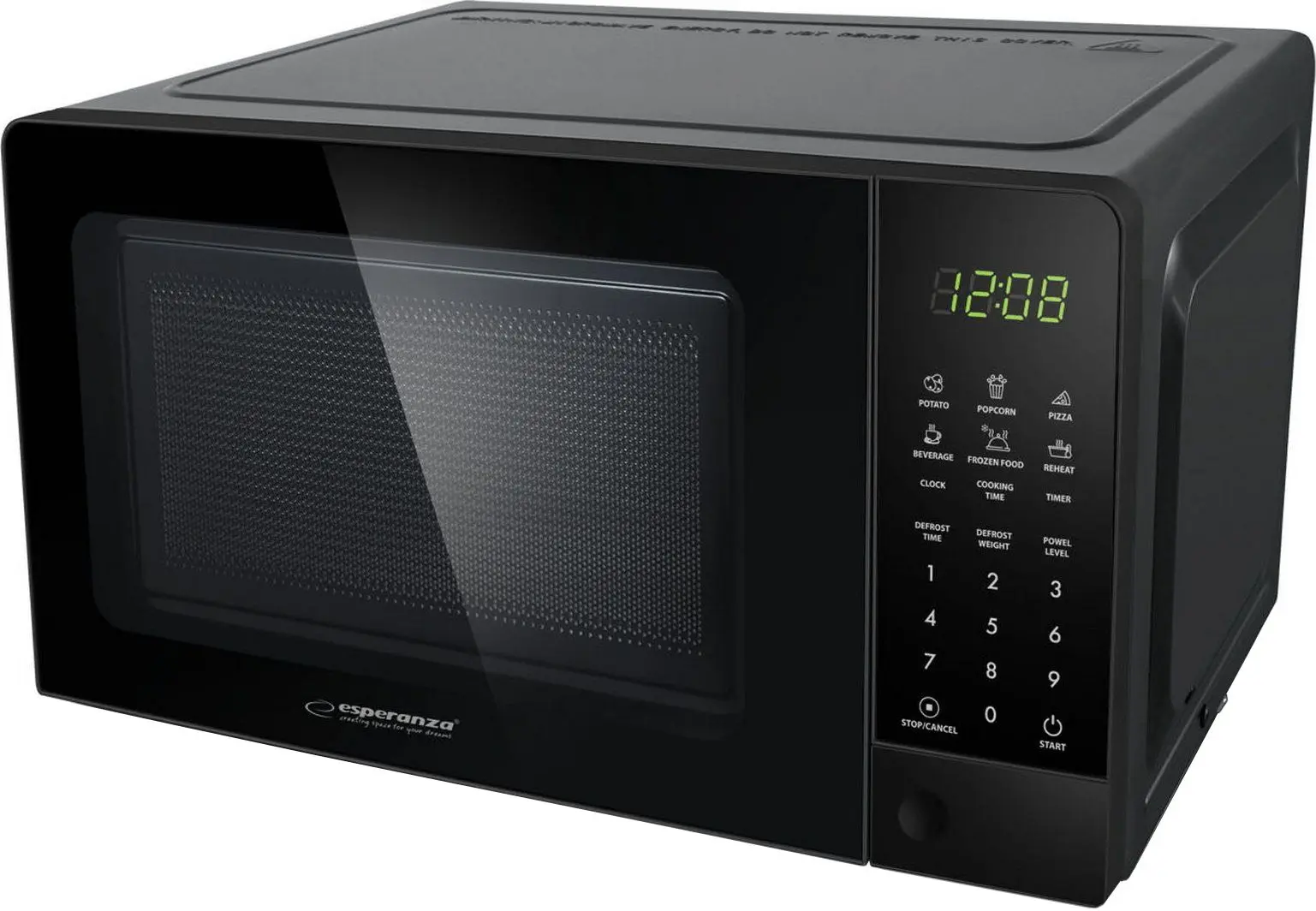 Микроволновая печь Esperanza Horneado EKO009 (Black)