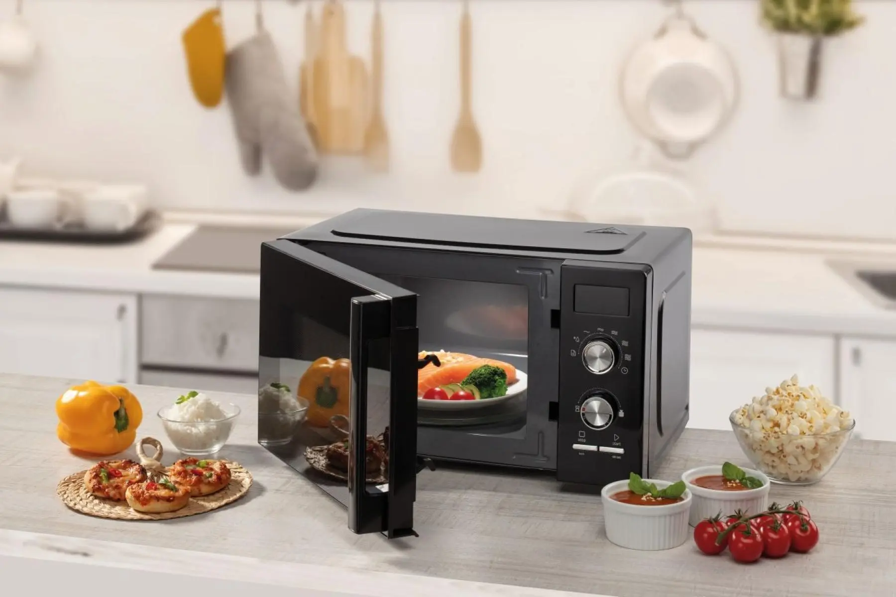 Микроволновая печь Gorenje MO20A3BH (Black) - 7