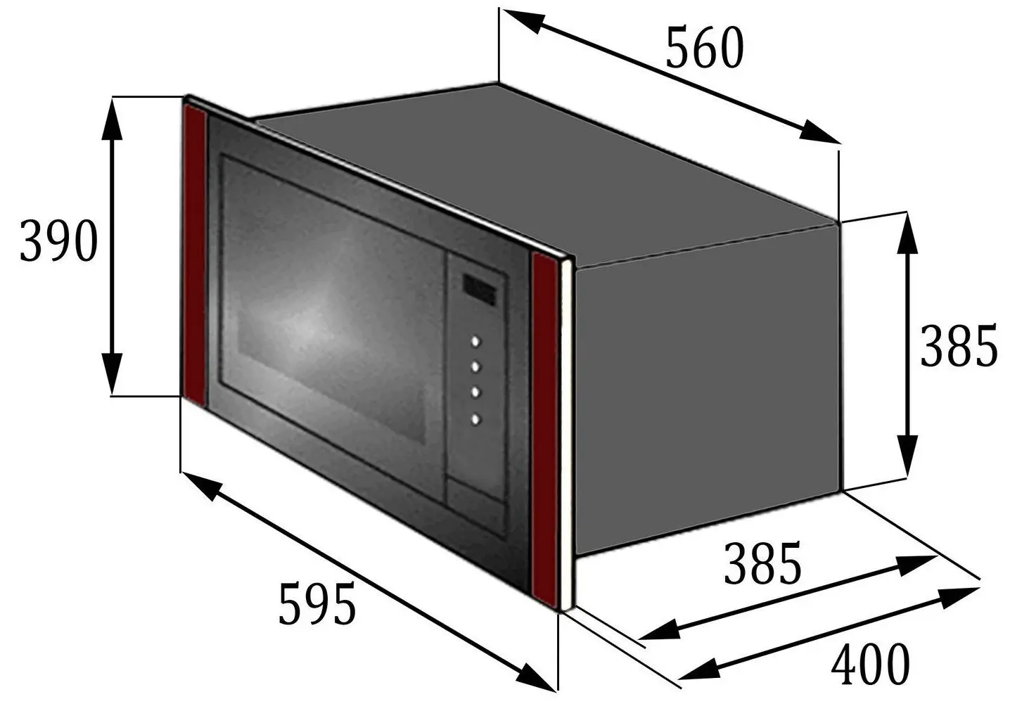 Встраиваемая микроволновая печь Gunter&Hauer EOK 25 WH (White)