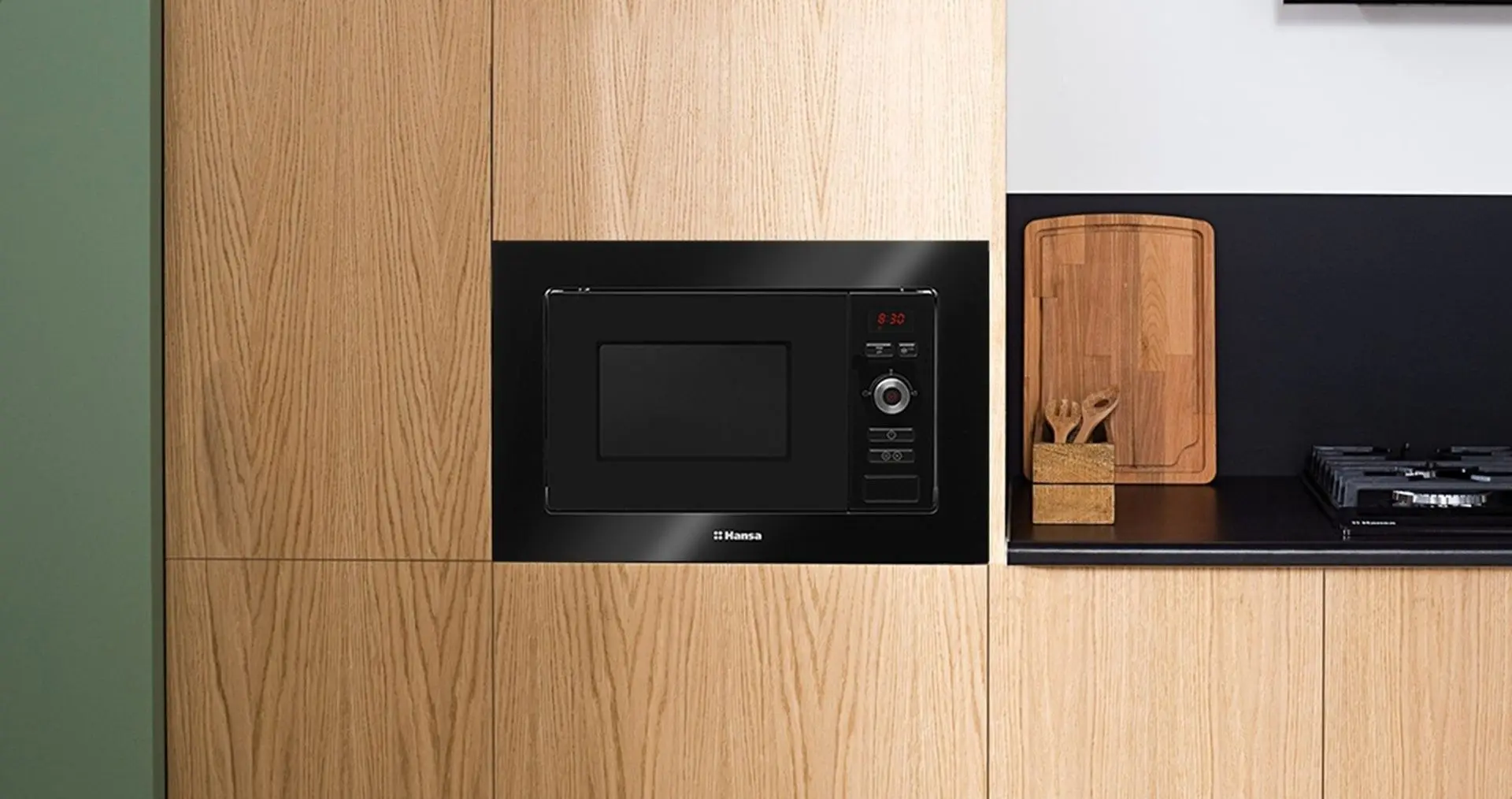 Cuptor cu microunde incorporabil Hansa AMM20BESH (Black)