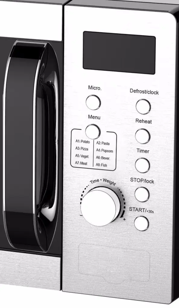 Cuptor cu microunde Heinner HMW-D2060SS (Inox/Black)