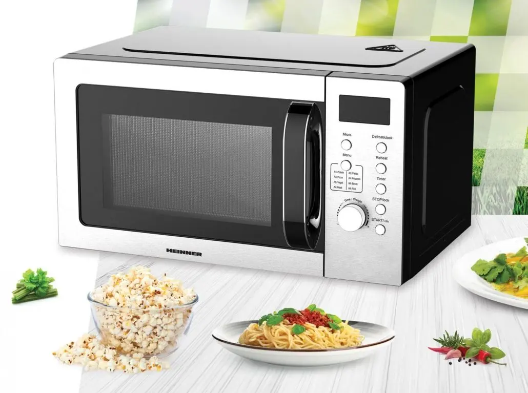 Cuptor cu microunde Heinner HMW-D2060SS (Inox/Black)