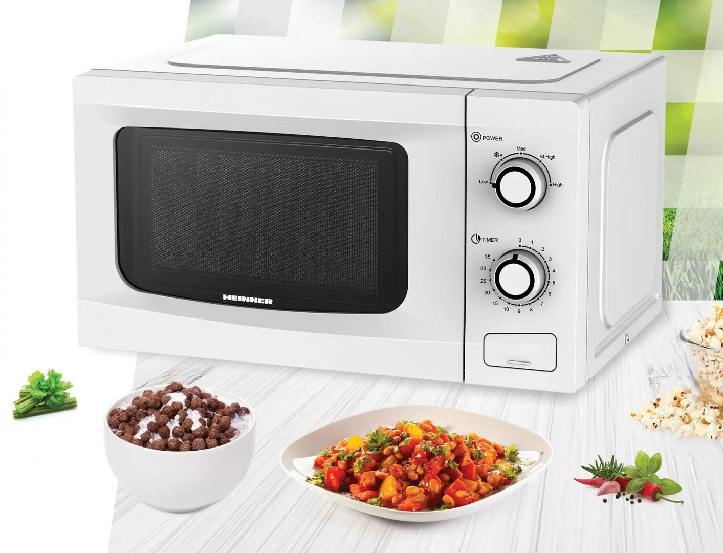 Cuptor cu microunde Heinner HMW-M2035WH (White)