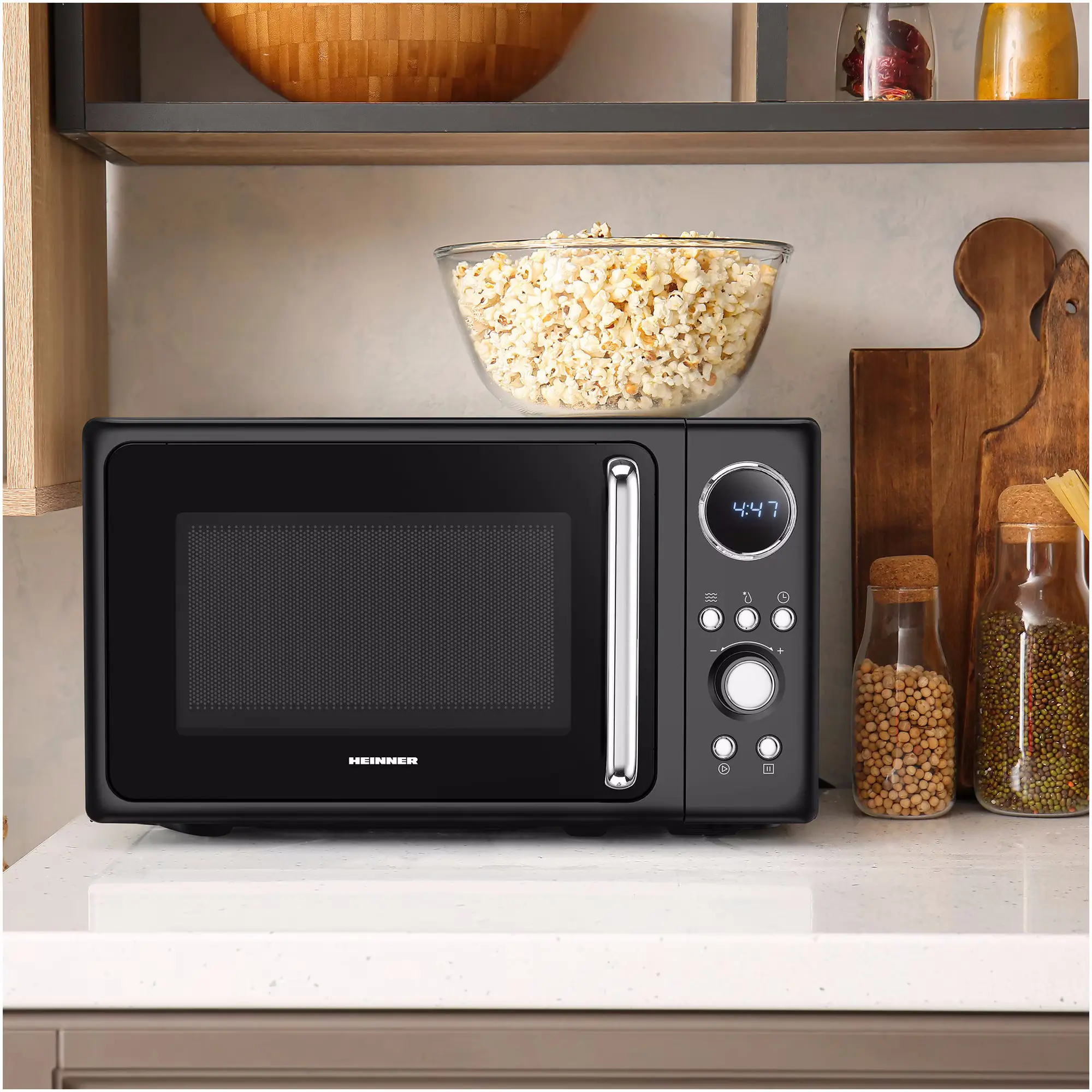 Cuptor cu microunde Heinner HMW-MD20DRBK (Black)