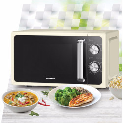 Cuptor cu microunde Heinner HMW-MD20MRCR (Beige) Thumb