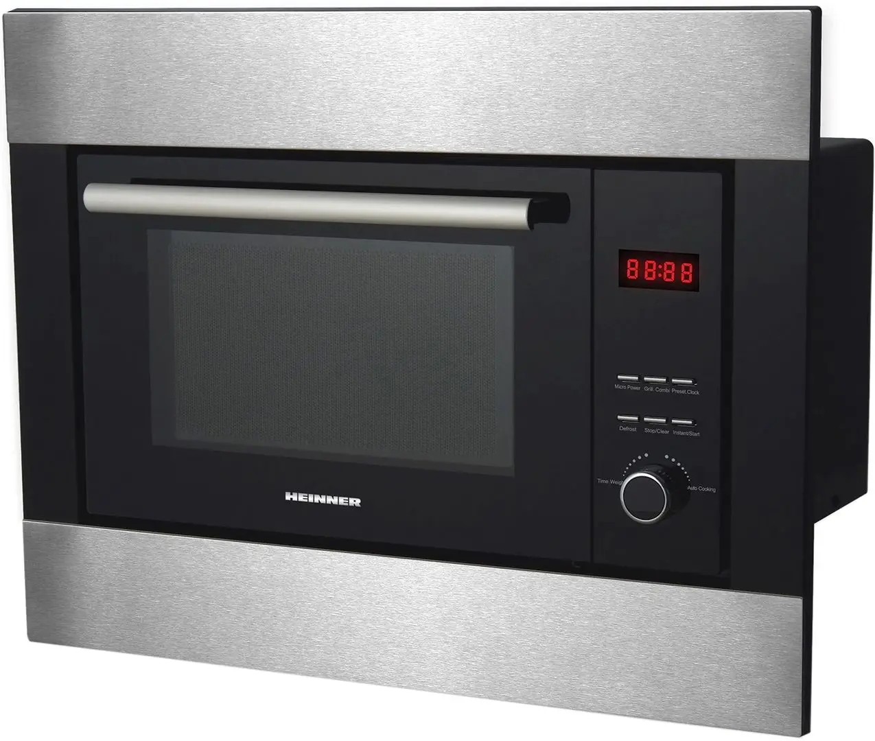 Cuptor cu microunde incorporabil Heinner HMW-23BIXBK (Black/Inox)