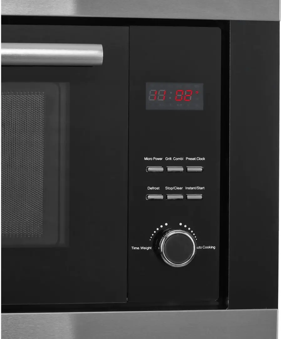 Cuptor cu microunde incorporabil Heinner HMW-23BIXBK (Black/Inox)