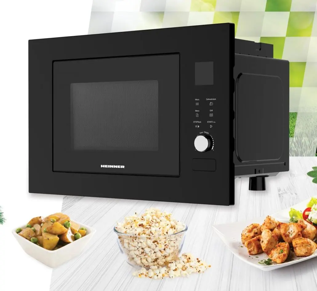 Cuptor cu microunde incorporabil Heinner HMW-BI23560BK (Black) - 2