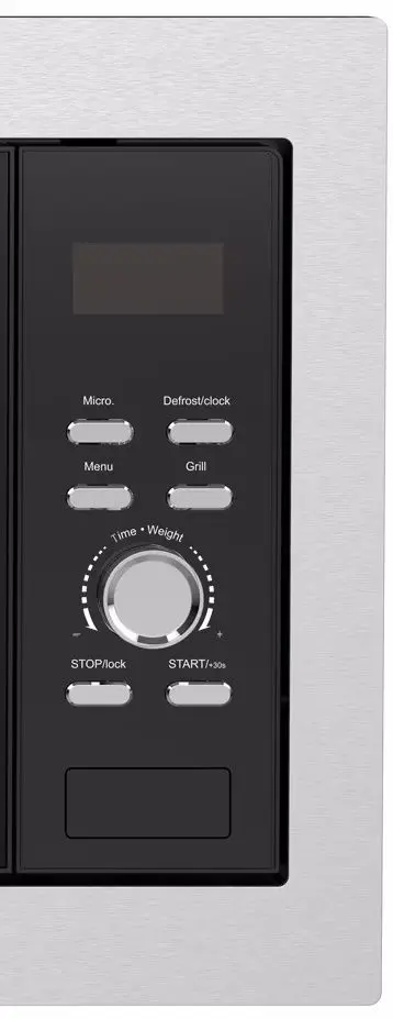 Cuptor cu microunde incorporabil Heinner HMW-BI2360SS (Inox/Black)