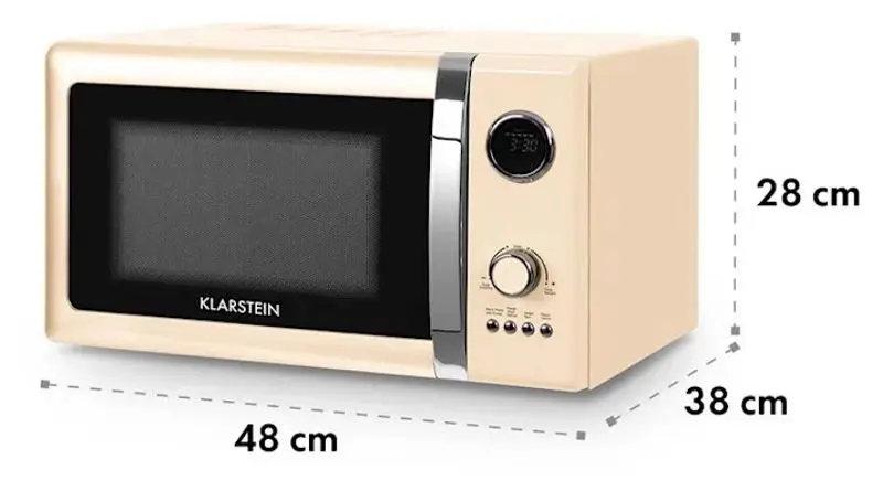 Cuptor cu microunde Klarstein Fine Dinesty 10027095 (Beige)