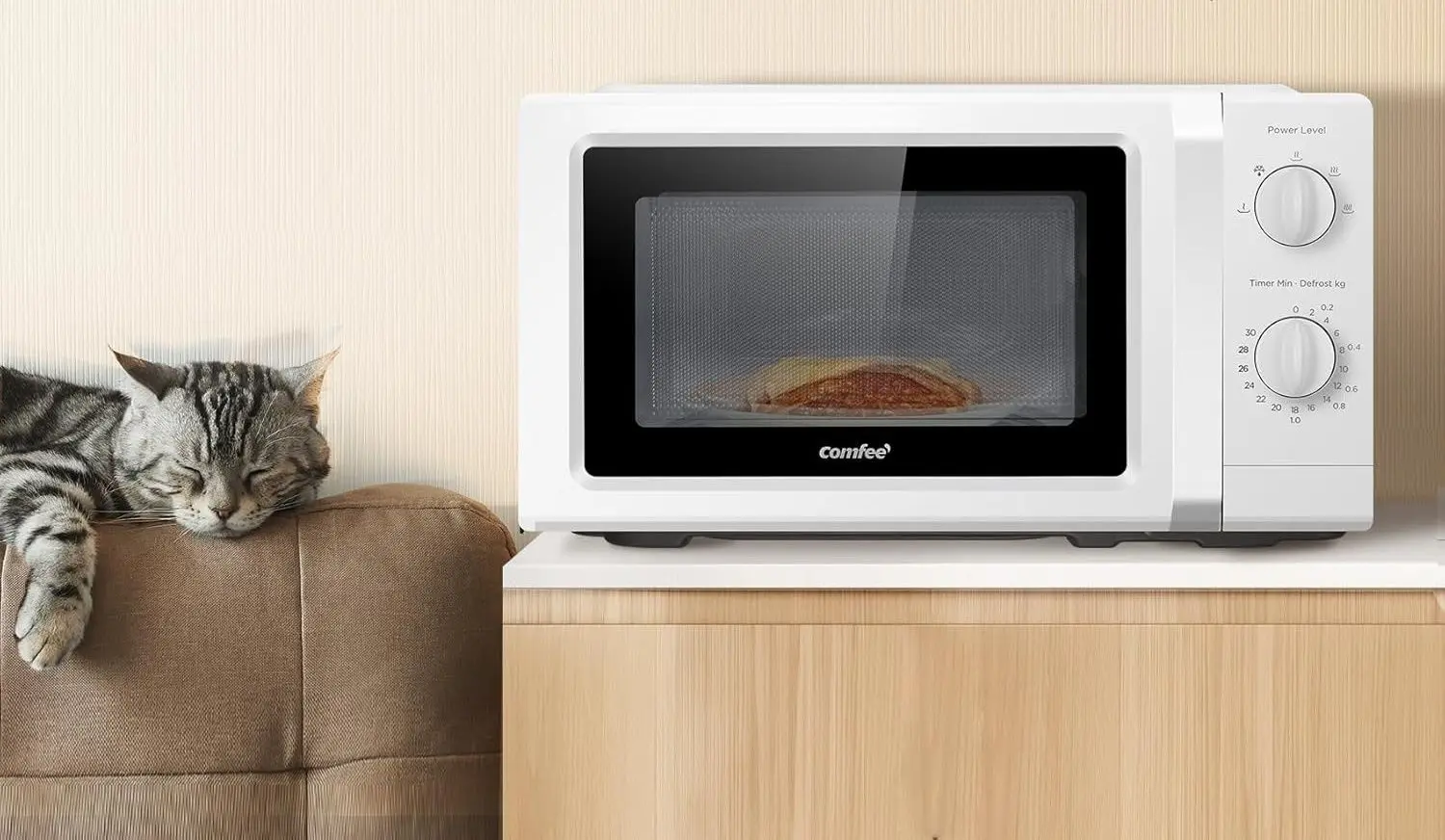 Cuptor cu microunde Midea Comfee CMO MP012OC (White)