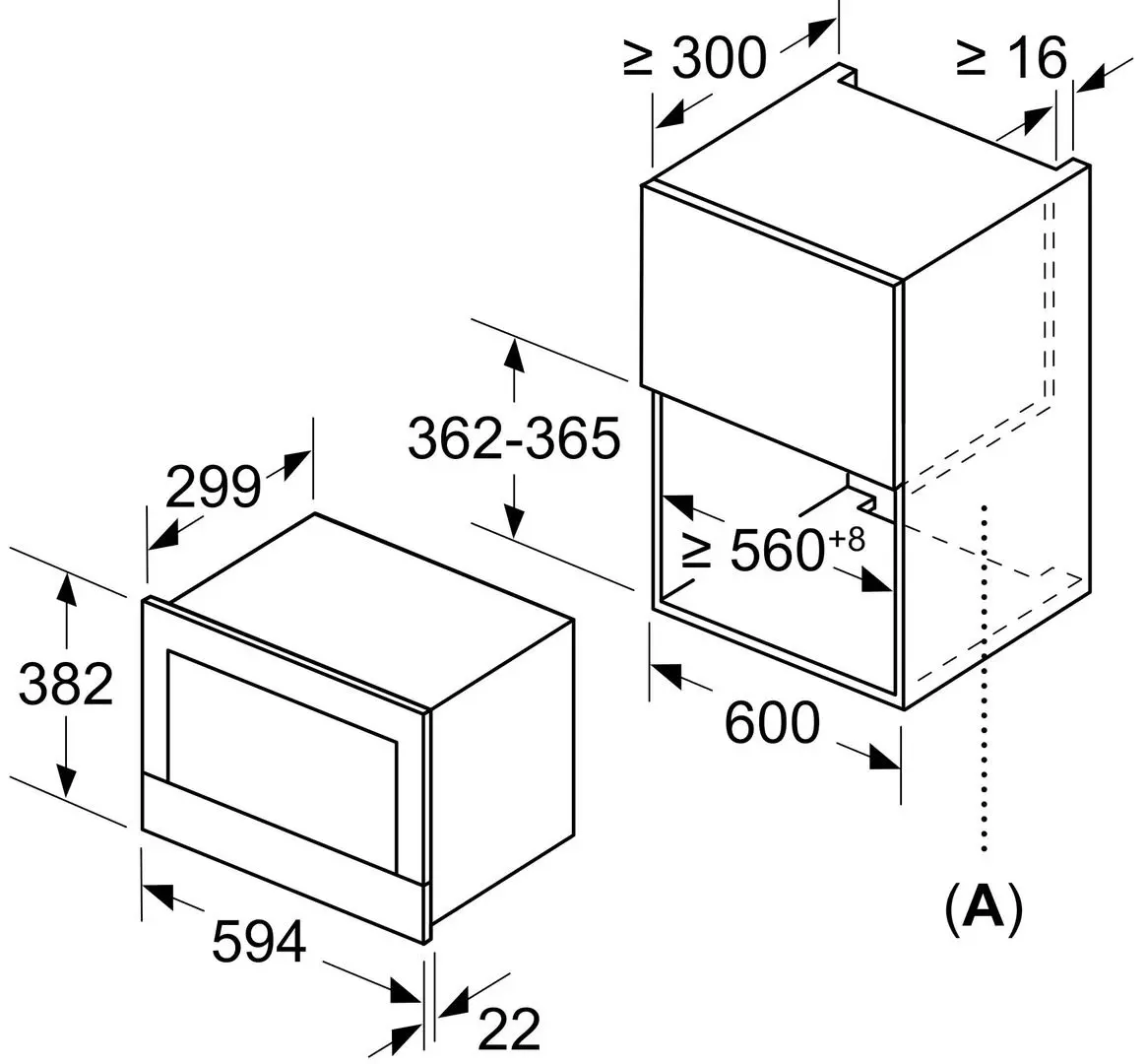 Cuptor cu microunde incorporabil Neff C17WR00GO (Black) - 5