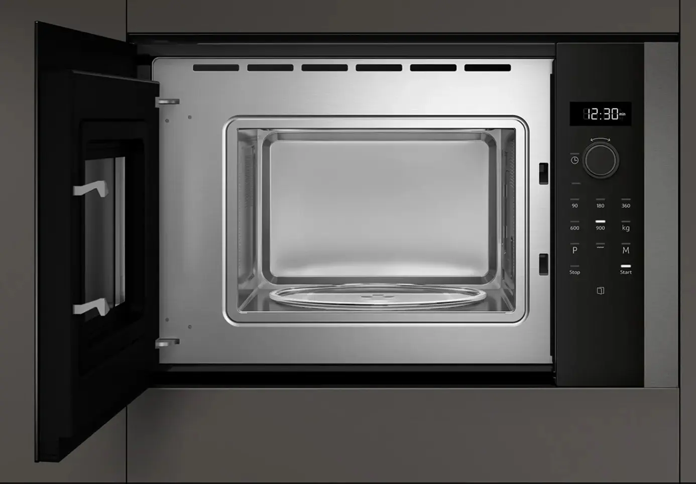 Встраиваемая микроволновая печь Neff HLAGD53G0 (Black) - 2