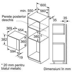 Встраиваемая микроволновая печь Neff HLAWD53N0 (Black/Inox) Thumb